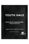 SKIN GYM YOUTH HAUS ROYAL BLACK DIAMOND FACE MASK,FACE-DIAMD1238
