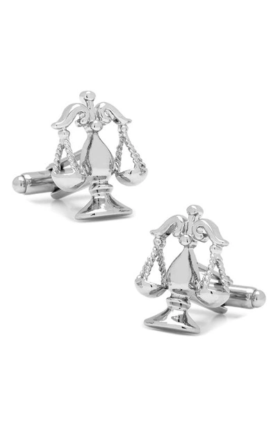 Cufflinks, Inc Scales Of Justice Cuff Links In Silver