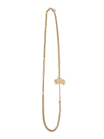 Palm Angels Womens Gold Necklace