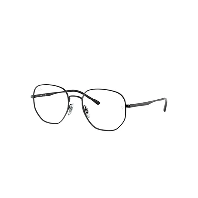 Ray Ban Rb3682 Optics Eyeglasses Black Frame Clear Lenses 49-19