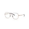 Ray Ban Rb3682 Optics Eyeglasses Gold Frame Clear Lenses 51-19 In Gold