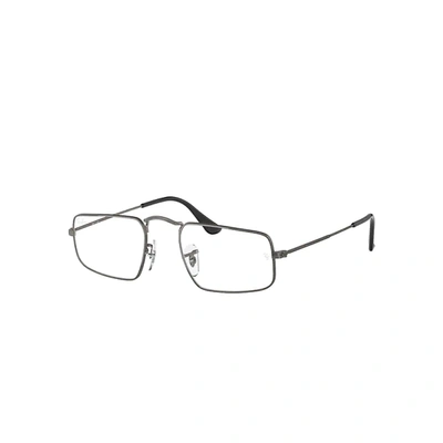 Ray Ban Julie Optics Eyeglasses Antique Gunmetal Frame Clear Lenses 46-20