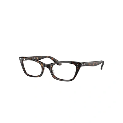 Ray Ban Miss Burbank Optics Eyeglasses Havana Frame Demo Lens Lenses 49-20