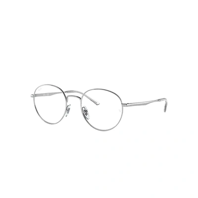 Ray Ban Rb3681 Optics Eyeglasses Silver Frame Clear Lenses 48-20
