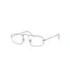 Ray Ban Julie Optics Eyeglasses Silver Frame Clear Lenses 46-20 In Silver