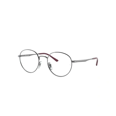 Ray Ban Rb3681 Optics Eyeglasses Gunmetal Frame Clear Lenses 50-20