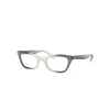 Ray Ban Miss Burbank Optics Eyeglasses Blue Frame Demo Lens Lenses 49-20 In Blue