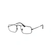 Ray Ban Julie Optics Eyeglasses Black Frame Clear Lenses 49-20 In Schwarz