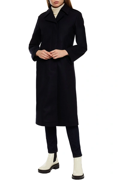 Bella Freud Wool-felt Coat In Black