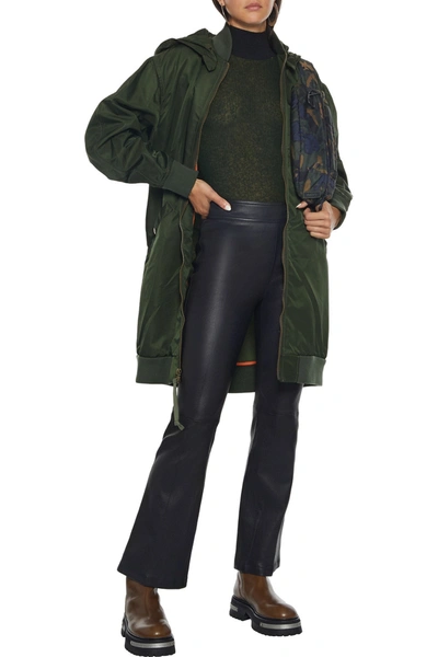 Mr & Mrs Italy Shell Hooded Parka In Army Green