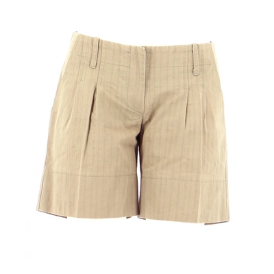 Pre-owned Sandro Shorts In Beige