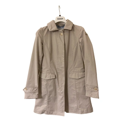 Pre-owned Dekker Coat In Beige