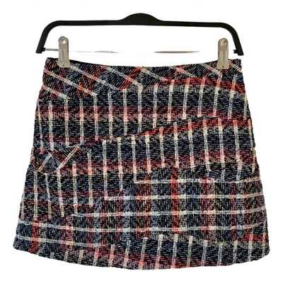 Pre-owned Victoria Beckham Mini Skirt In Multicolour