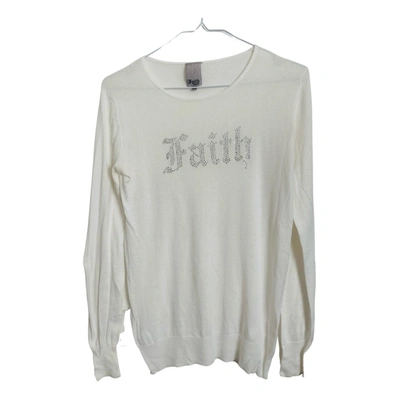 Pre-owned Faith Connexion Knitwear In White