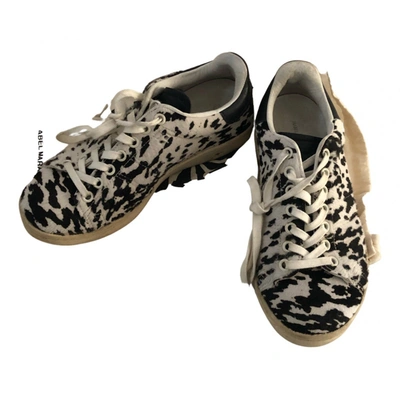 Pre-owned Isabel Marant Pony-style Calfskin Trainers In Multicolour