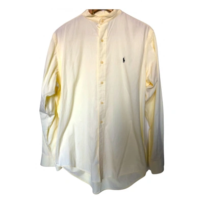 Pre-owned Polo Ralph Lauren Shirt In Yellow