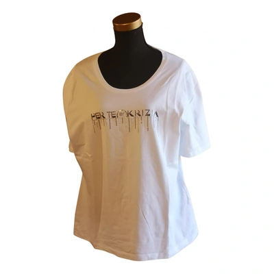 Pre-owned Krizia T-shirt In White