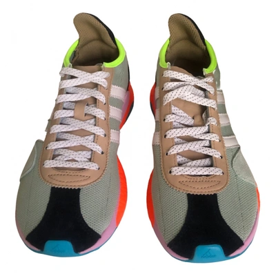 Pre-owned Adidas X Pharrell Williams Low Trainers In Multicolour