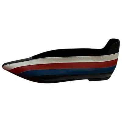 Pre-owned Sonia Rykiel Leather Ballet Flats In Multicolour