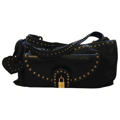 Pre-owned Luella Leather Handbag In Black