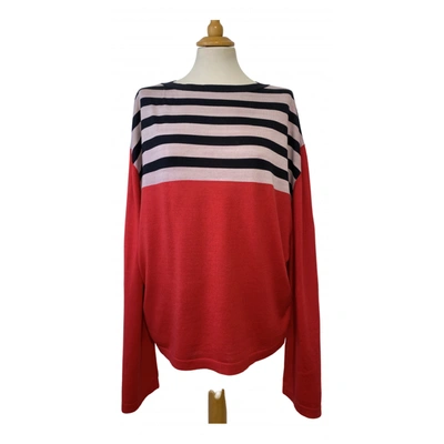 Pre-owned Acne Studios Silk Blouse In Red