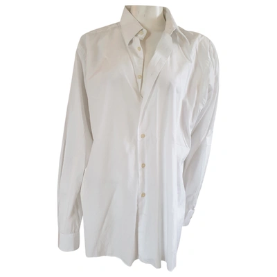 Pre-owned Calvin Klein Shirt In White