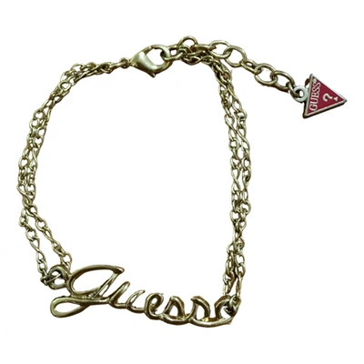 Pre-owned Guess Bracelet In Gold