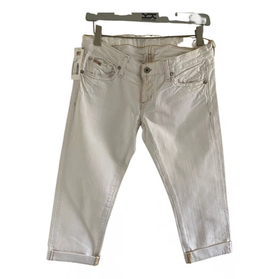 Pre-owned Ralph Lauren Short Jeans In White