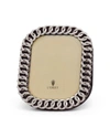 L'objet Cuban Link 4 X 6 Picture Frame In Platinum