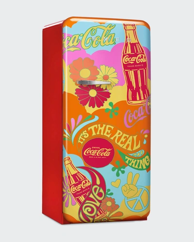 Smeg X Coca-cola 1971 Unity Fab28 Refrigerator