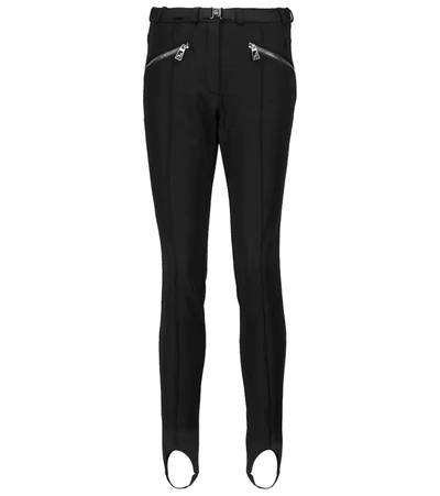 Toni Sailer Ava Belted Stirrup Ski Trousers In Black