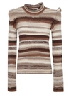 CHLOÉ RUFFLED DETAIL SWEATER,CHC21WMP22 6700ZA