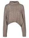 MRZ CROPPED RIBBED SWEATER,FW21-0112 1605