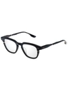 Dita Dtx702-a-01-z Black & White Gold Glasses In Black White Gold W/clear