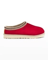 Ugg Men's Tasman Mashup Suede Slippers In Csbr