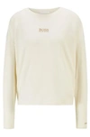 Hugo Boss White Women's Sweatshirts Size M