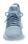 Steve Madden Maxima Monochrome Knit Sneaker In Blue Multi