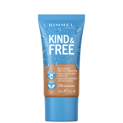 Rimmel Kind And Free Skin Tint Foundation 30ml (various Shades) - Golden Beige In Golden Beige