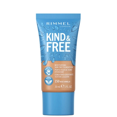 Rimmel Kind And Free Skin Tint Moisturising Foundation 30ml (various Shades) - Rose Vanilla