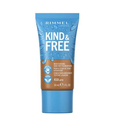 Rimmel Kind And Free Skin Tint Moisturising Foundation 30ml (various Shades) - Latte