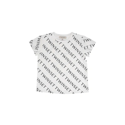 Twinset Kids' Logo T-shirt