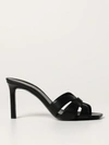 Saint Laurent Heeled Sandals  Women Color Black