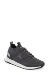 Hugo Boss Titanium Sneaker In Dark Grey