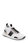 Hugo Boss Titanium Sneaker In White/ Black