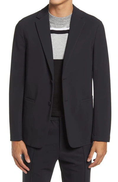 Theory Clinton Single-breasted Blazer In Black