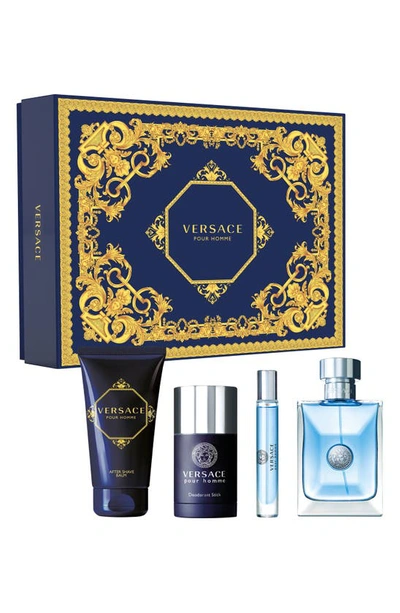 Versace Pour Homme Eau De Toilette Set Usd $178 Value