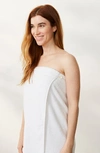 Coyuchi Air Weight™ Organic Cotton Wrap In Alpine White