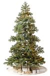Balsam Hill 7.5-foot Artificial Led Light Yukon Spruce Tree In Clear Micro Led