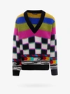 Dolce & Gabbana Glitch Sweater In Multicolor