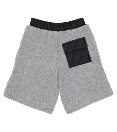 Fendi Kids' Shorts Teddy In Gray